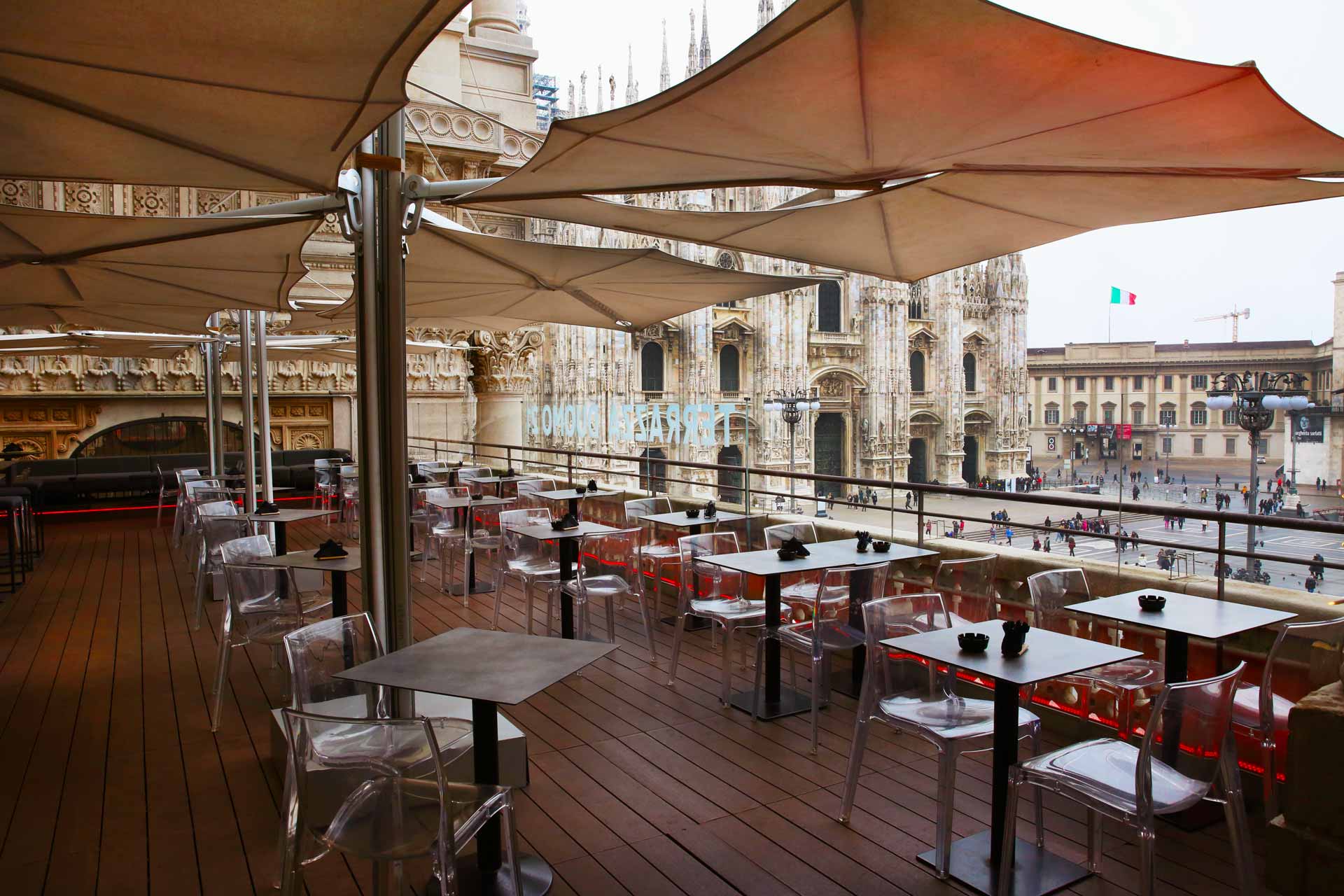 Terrazza duomo 21 milano - info +393282345620